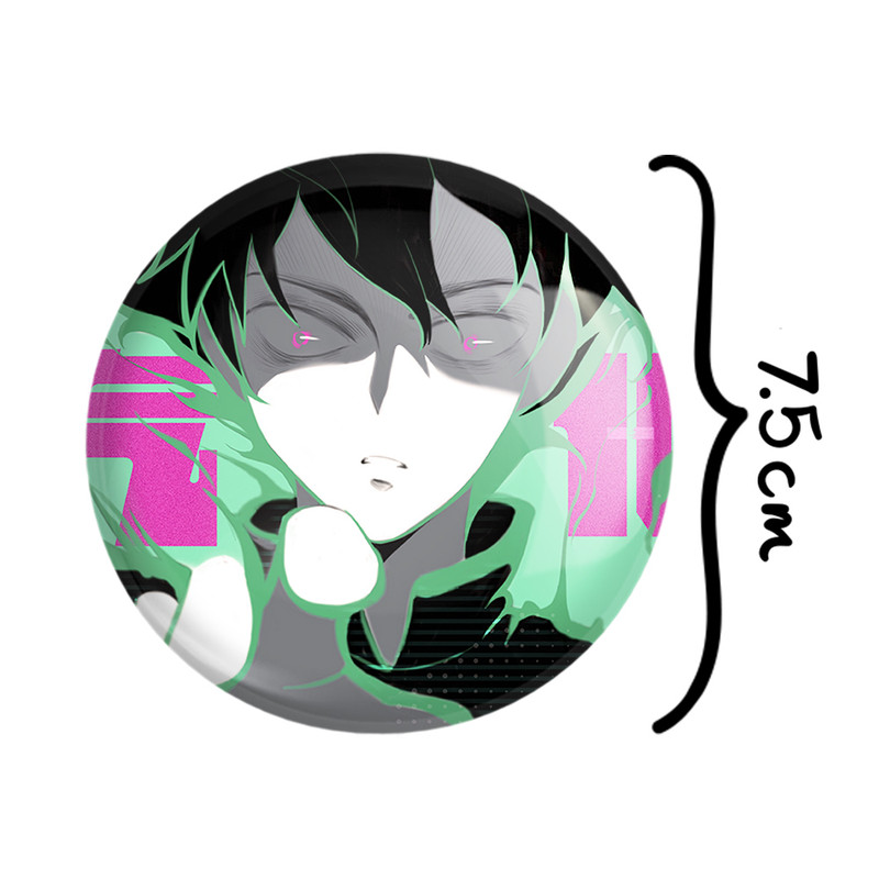 آینه جیبی خندالو مدل ریتسو انیمه موب سایکو Mob Psycho 100 کد 24481