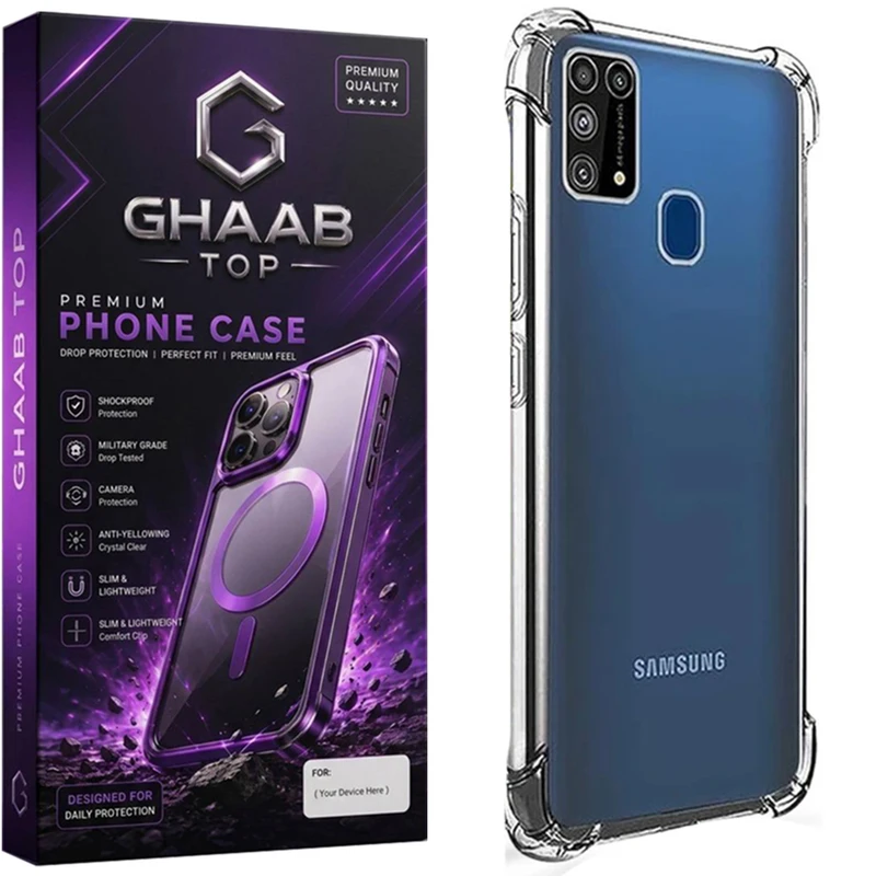 کاور قاب تاپ مدل ژله ای مناسب برای گوشی موبایل سامسونگ Galaxy M31