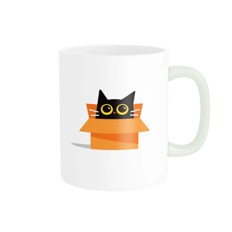 ماگ پاد آفرین مدل گربه در جعبه کد DKC199