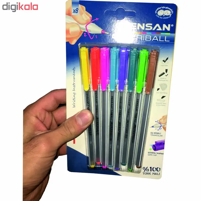 خودکار 8 رنگ پنسان مدل 7895