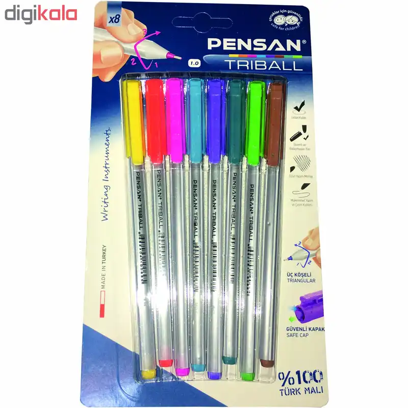 خودکار 8 رنگ پنسان مدل 7895