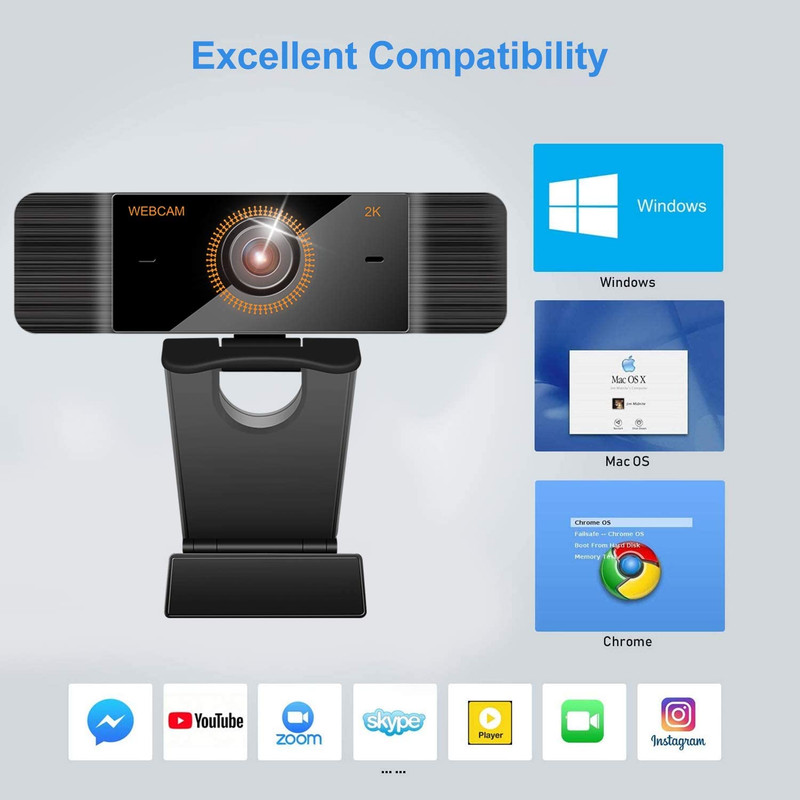 وب کم مدل K04 2K/4MP Streaming 1
