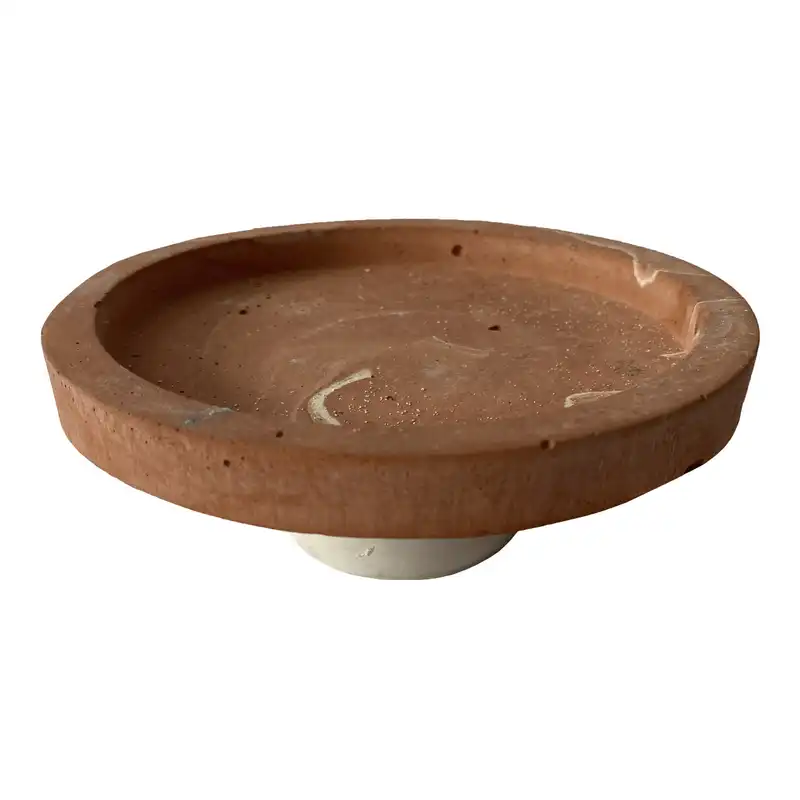 شکلات خوری دست ساز بتنی مدل گرد