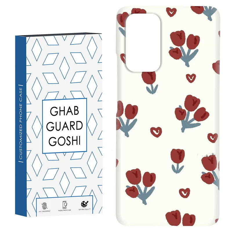 کاور قاب گارد گوشی طرح گل کد Dimo-140 مناسب برای گوشی موبایل شیائومی Redmi Note 9 4G / Redmi 9T