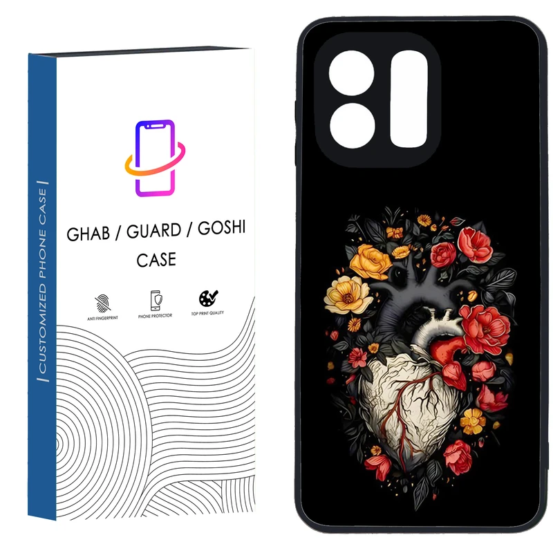 کاور قاب گارد گوشی طرح دخترانه کد 74 - TPU مناسب برای گوشی موبایل شیائومی Redmi Note 12 4G