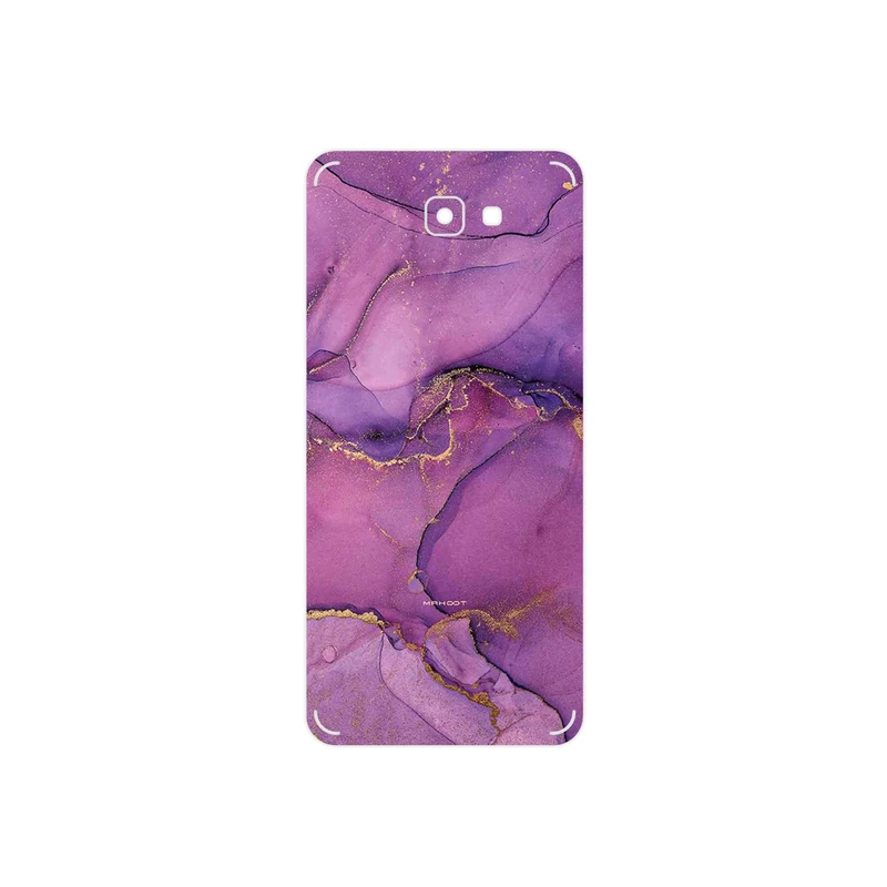 برچسب پوششی ماهوت مدل Purple Marble مناسب برای گوشی موبایل سامسونگ Galaxy J7 Prime 2