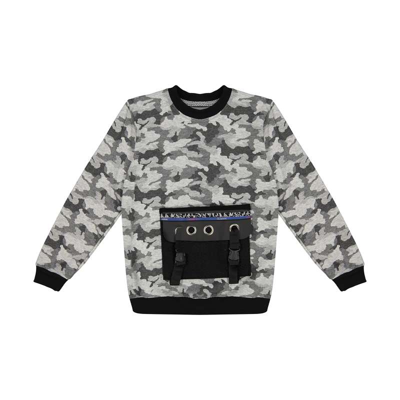 سویشرت پسرانه کیکی رایکی مدل KBB2642-040