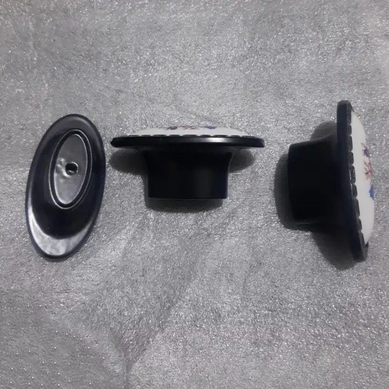 دستگیره کمد مدل تک پیچ pn3 سرامیکی بسته 3 عددی