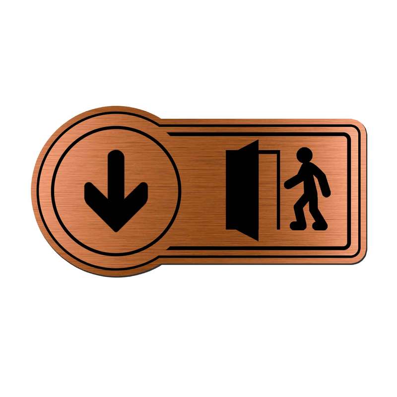 تابلو راهنما آژنگ طرح خروج کد EX-M-456