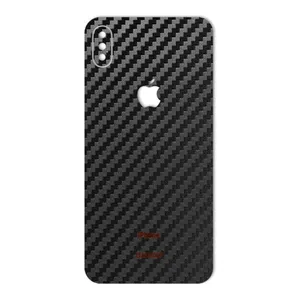 MAHOOT Carbon-fiber Texture Cover Sticker for iPhone XS Max