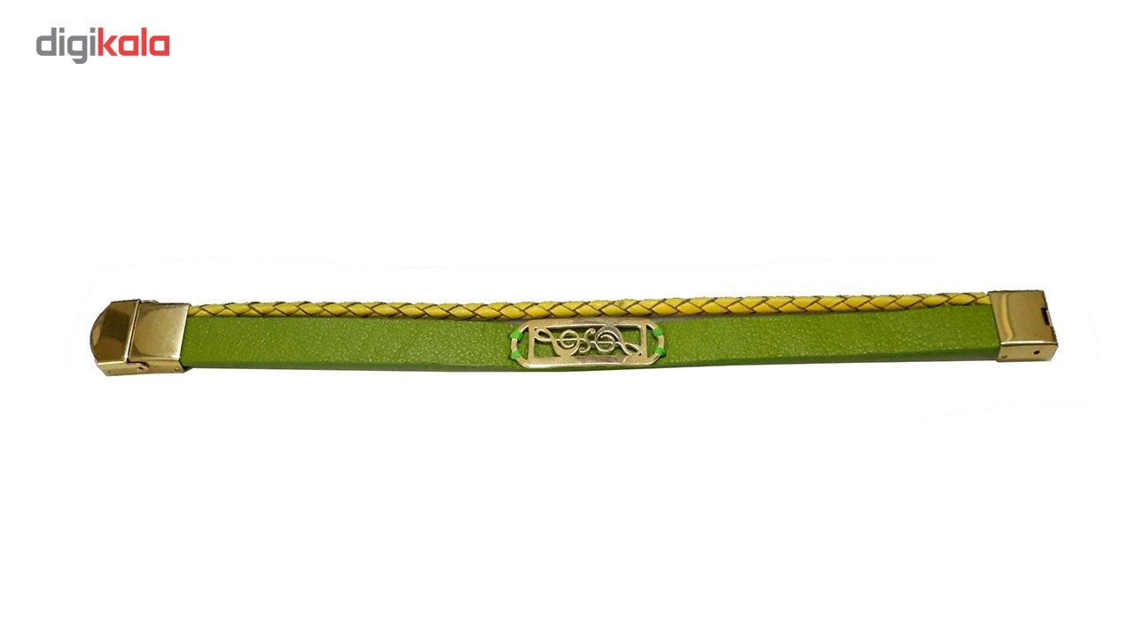 دستبند چرمی مانی چرم مدل BL-168 تک سایز main 1 3