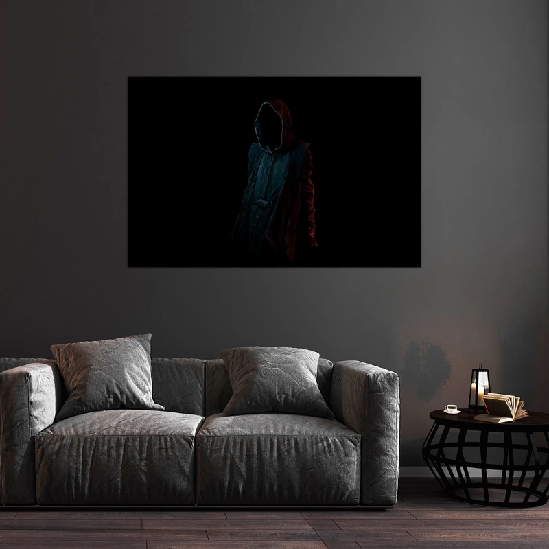 تابلو بکلیت طرح انیمیشن و تصاویر تاریک مدل B-bu1394