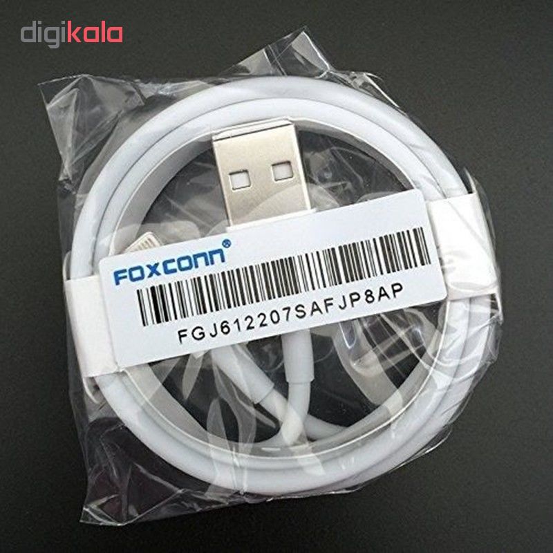 کابل تبدیل USB به لایتنینگ فاکسکان مدل FOQ7 به طول 1 متر