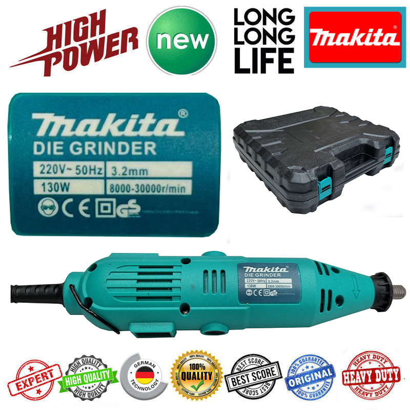 فرز انگشتی ماکیتا مدل مینیاتوری کد MS130-Box مجموعه 218 عددی