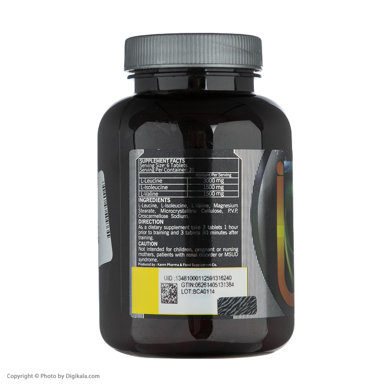 قرص بی سی ای ای کارن بسته 120 عددی