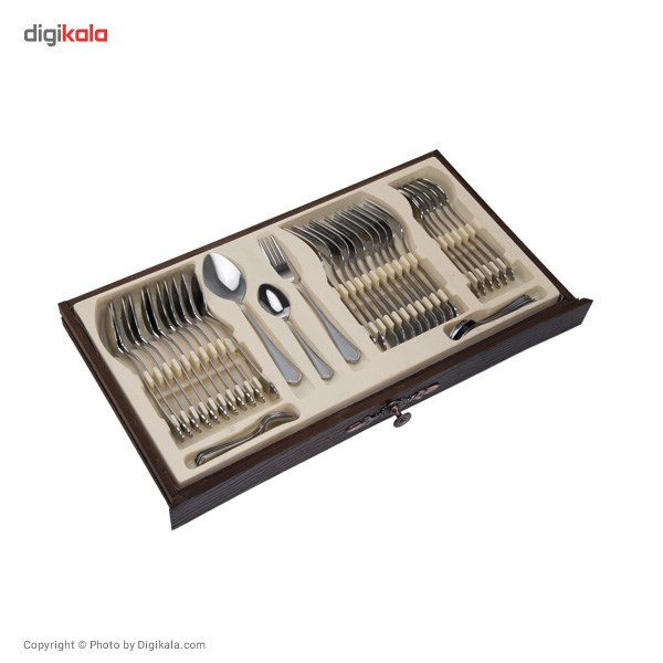 سرویس قاشق و چنگال 116 پارچه ناب استیل مدل Venice سرویس قاشق و چنگال 116 پارچه ناب استیل مدل Venice