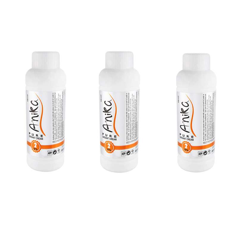 اکسیدان آنیکا 9 درصد مدل Oxidant Cream حجم 150 میلی لیتر بسته 3 عددی