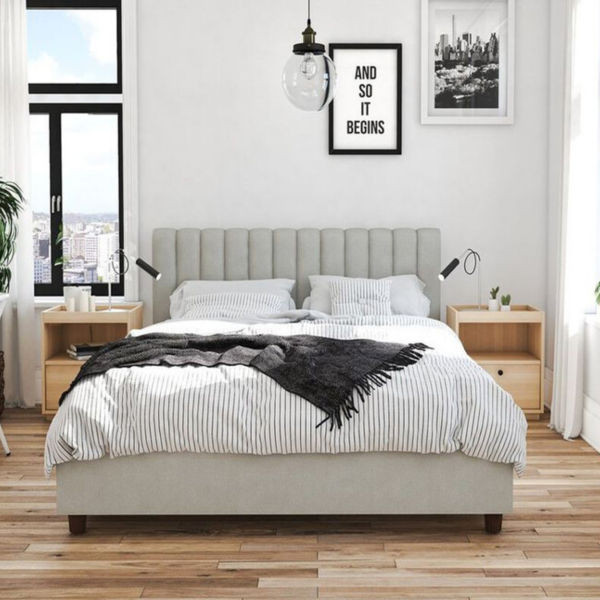 تخت خواب یک نفره مدل مرجان سایز 90×200 سانتی متر