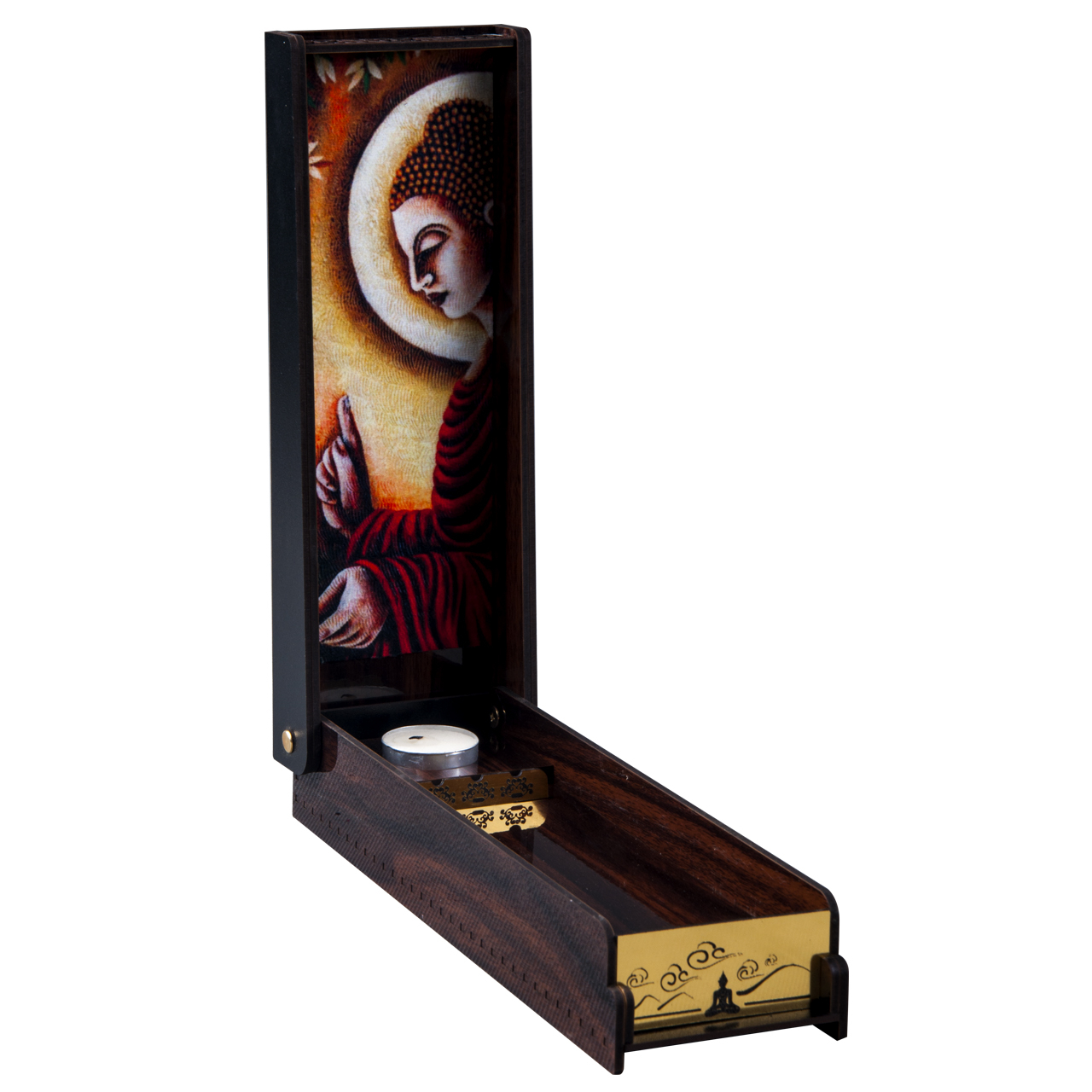 جا عودی و جای شمع مدل بودا