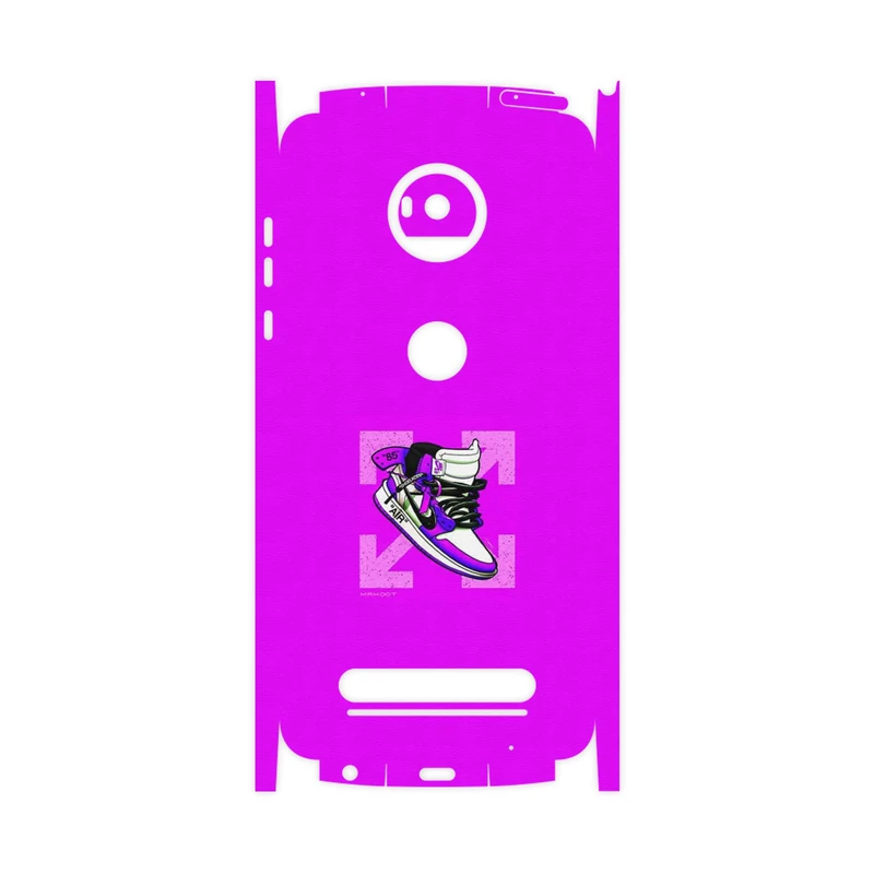 برچسب پوششی ماهوت مدل Nike Air Sneaker Digital Art-FullSkin مناسب برای گوشی موبایل موتورولا Moto Z2 Play