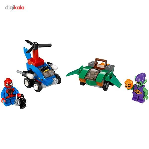 لگو سری Marvel Super Heroes مدل Mighty Micros Spider-Man VS Green Goblin 76064
