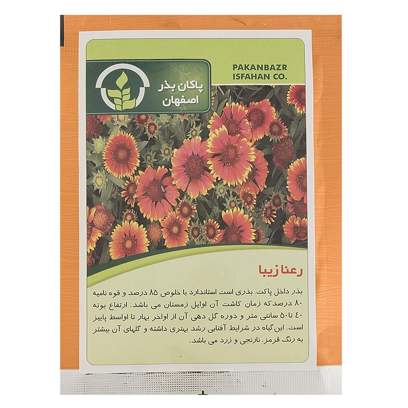 بذر گل رعنا زیبا پاکان بذر