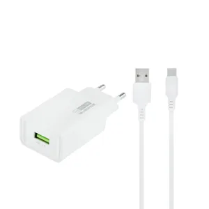 شارژر دیواری 20 وات سوموس تل مدل SMS-ER20 به همراه کابل USB-C