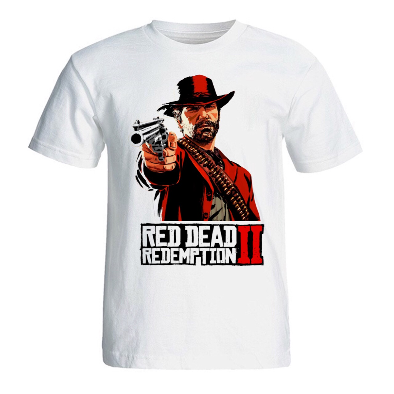 تی شرت مردانه سالامین طرح Red Dead Redemption 2 کد SA200