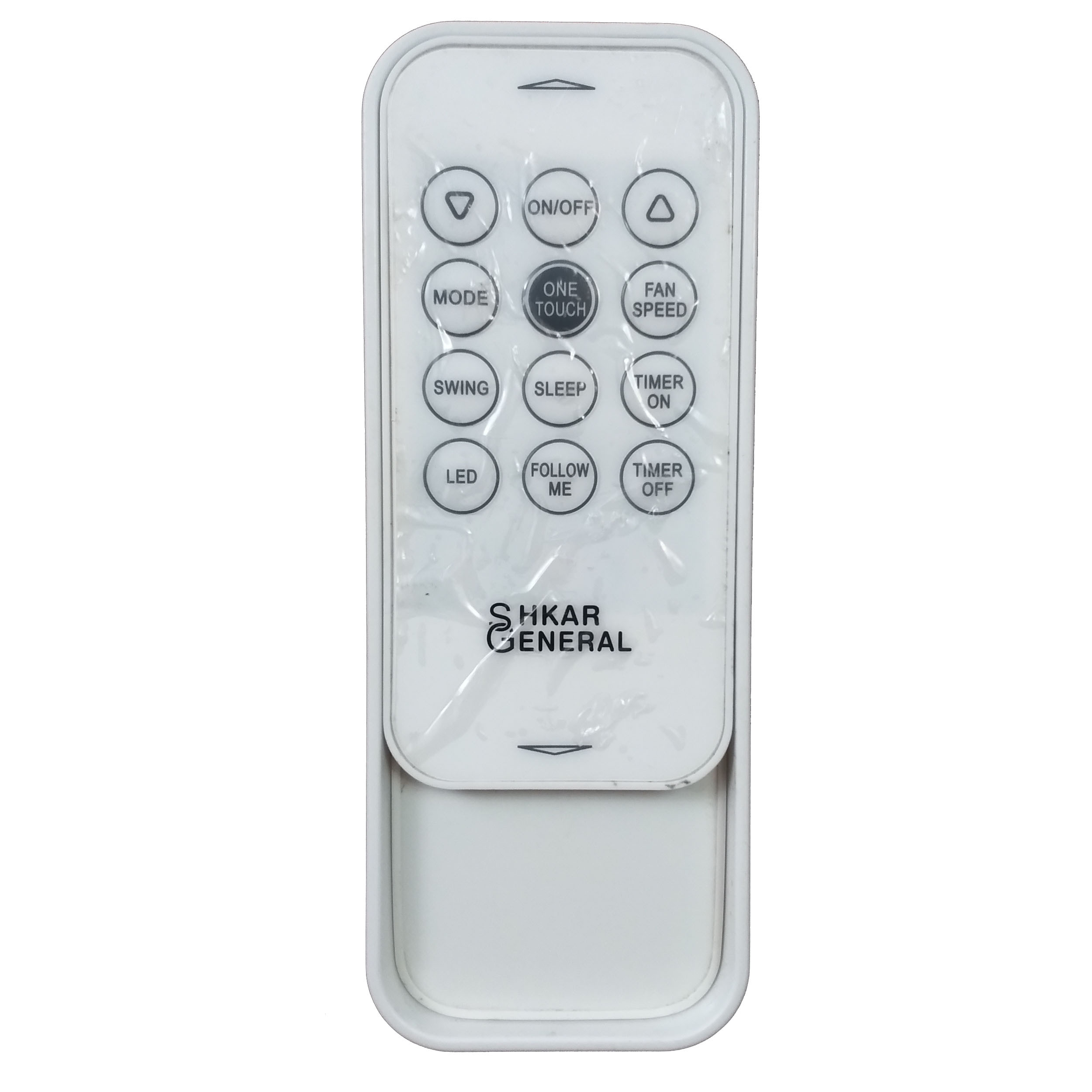 ریموت کنترل مدل GF91 مناسب برای کولر گازی جنرال شکار