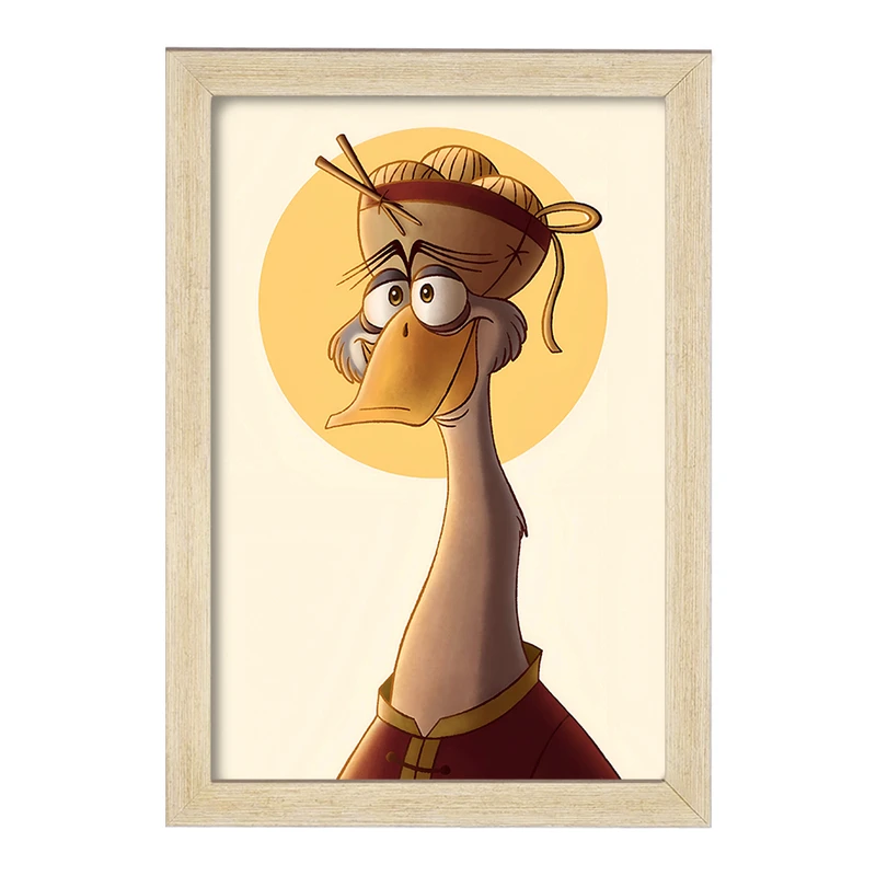 تابلو خندالو مدل پاندا کونگ فو کار کد F10351