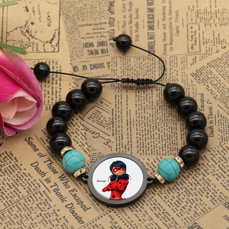 دستبند زنانه ناکسیگو طرح LadyBug کد BR4304 دستبند زنانه ناکسیگو طرح LadyBug کد BR4304