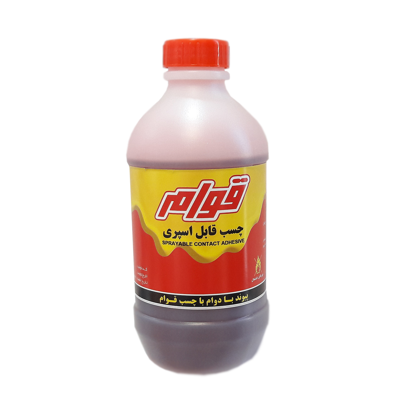چسب قابل اسپری قوام مدل قوام کار مقدار 1 کیلوگرم