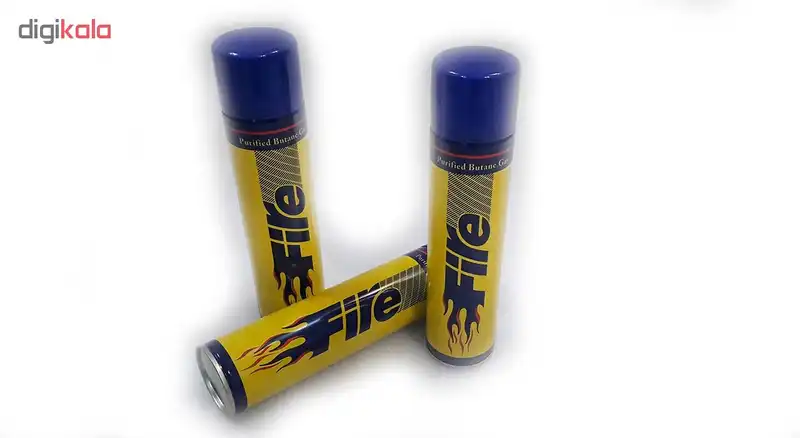 کپسول گاز فندک فایر کد 22021 بسته 3 عددی