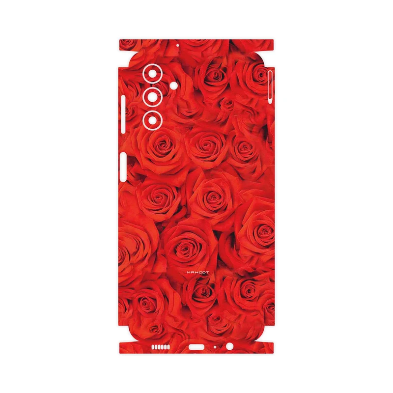 برچسب پوششی ماهوت مدل Red_Flower-FullSkin مناسب برای گوشی موبایل سامسونگ Galaxy A04s