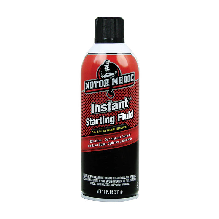 اسپری اتر استارت سریع خودرو موتور مدیک مدل Instant Starting Fluid حجم 311 میلی لیتر