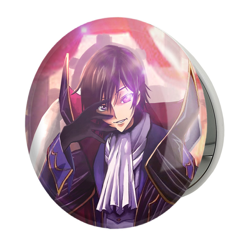 آینه جیبی خندالو طرح لولوش وی بریتانیا انیمه کد گیاس Code Geass مدل تاشو کد 13064 