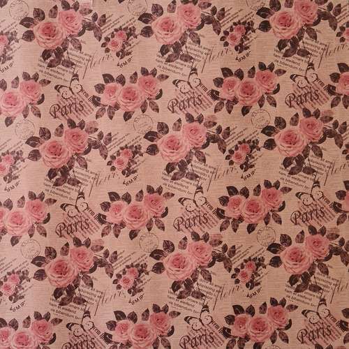 کاغذ کادو مدل رز بسته 5 عددی