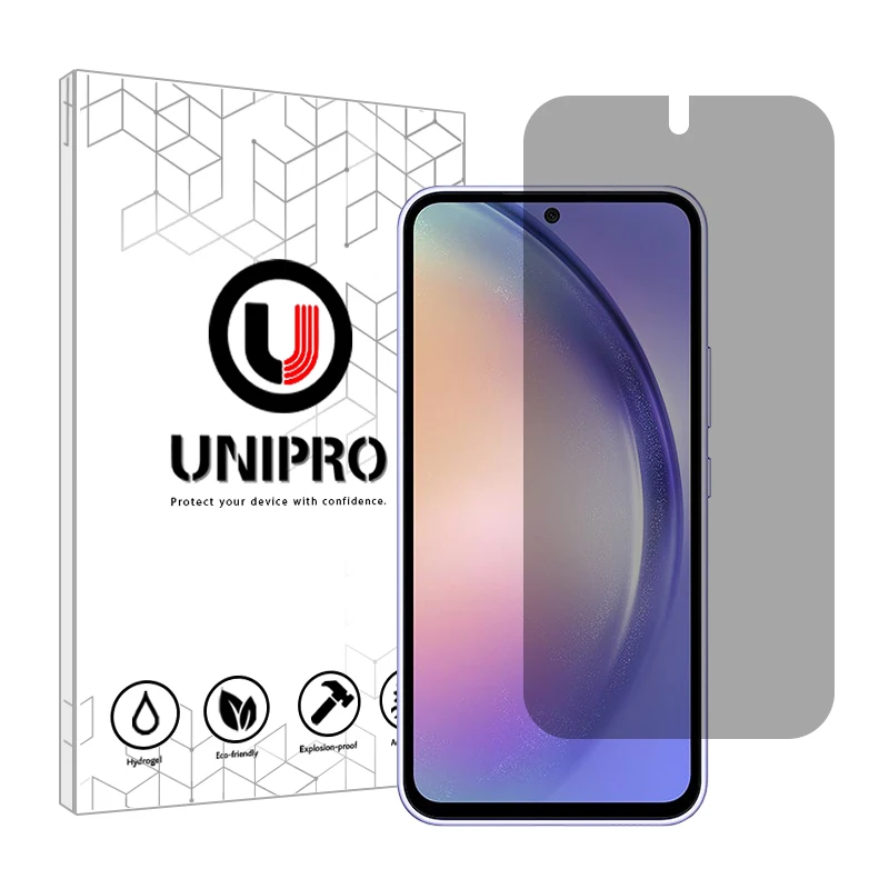محافظ صفحه نمایش حریم شخصی یونی پرو مدل Explosion Proof مناسب برای گوشی موبایل سامسونگ Galaxy A54