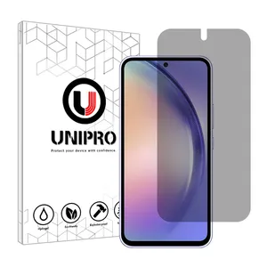 UNIPRO Explosion Proof model Privacy screen protector suitable for Samsung Galaxy A54 mobile phone