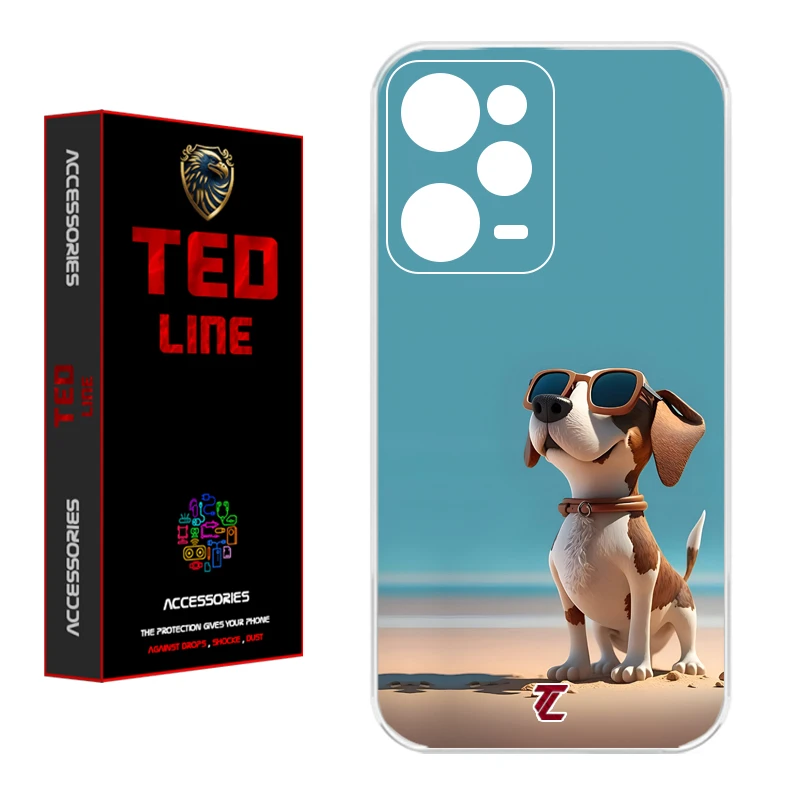 کاور تدلاین طرح سگ کد 1187 مناسب برای گوشی موبایل شیائومی Redmi Note 12 Pro 5G / Poco X5 Pro