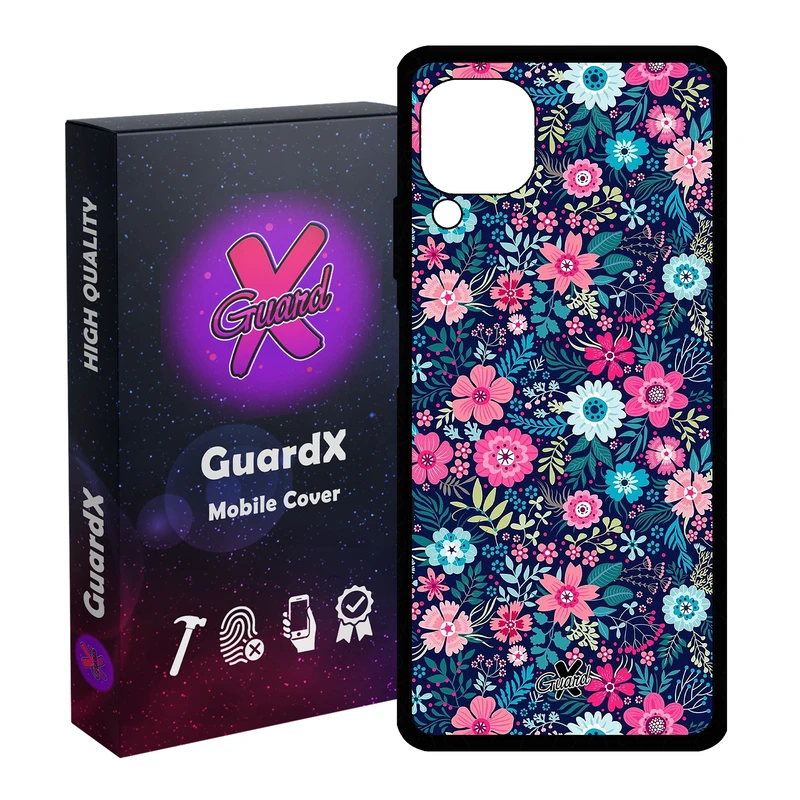 کاور گارد ایکس طرح Flower مدل Glass10210 مناسب برای گوشی موبایل هوآوی Nova 7i / Nova 6 SE / P40 Lite