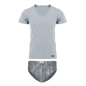 ست شورت و زیرپوش مردانه پنبینه مدل نخ پنبه خالص صادراتی