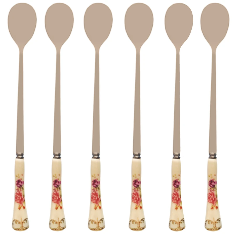 قاشق شربت خوری کد S35 بسته 6 عددی