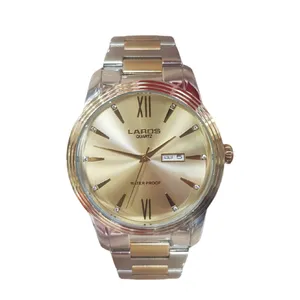 ساعت مچی عقربه‌ای مردانه لاروس مدل کلاسیک استیل کد43