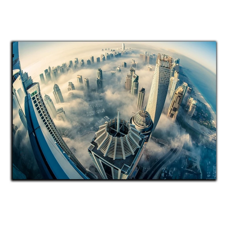 تابلو شاسی بکلیت طرح عکاسی هوایی دبی مدل SH-696