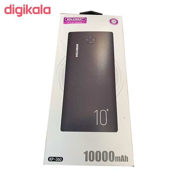 شارژر همراه کلومن مدل KP-360 ظرفیت 10000 میلی آمپر ساعت main 1 5