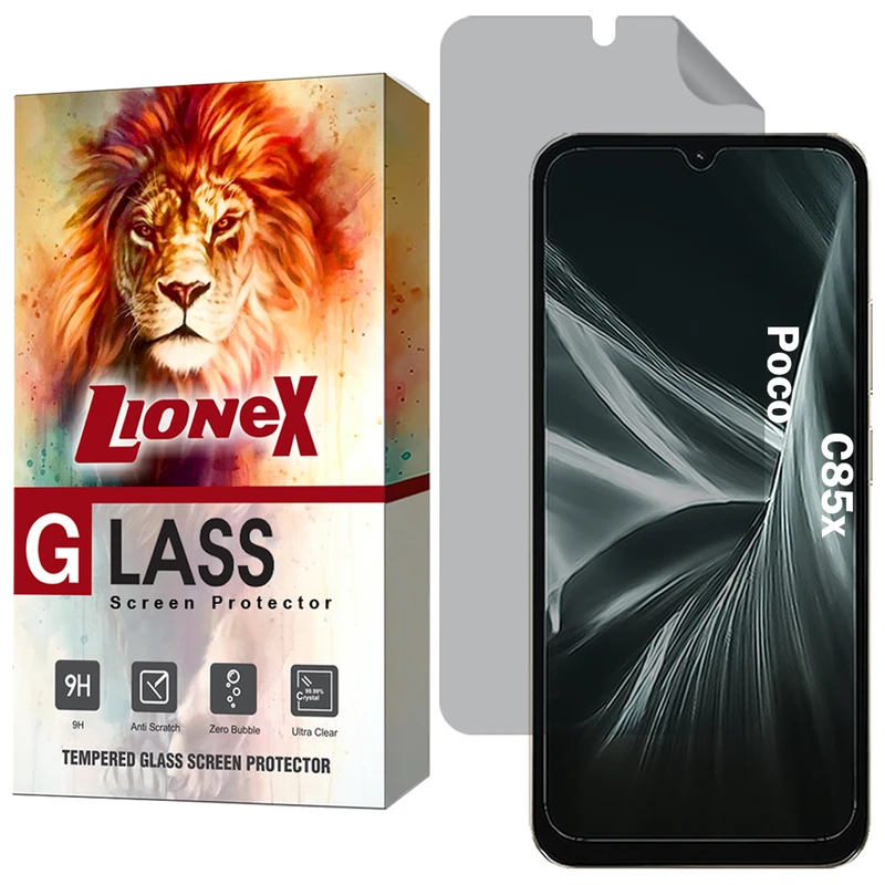 محافظ صفحه نمایش لایونکس مدل NOPRL مناسب برای گوشی موبایل شیائومی Poco C85x