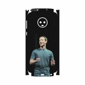 MAHOOT Mark Zuckerberg-FullSkin Cover Sticker for Motorola Moto G6