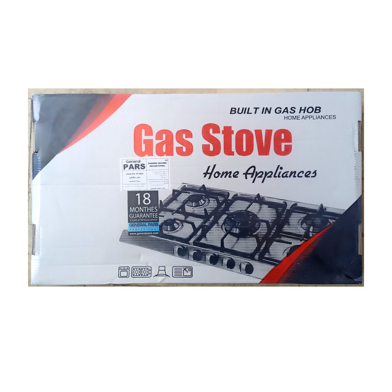 اجاق گاز صفحه ای جنرال پارس مدل Thermo secure Plus