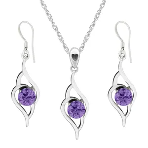 نیم ست نقره زنانه مدل avaa-C734